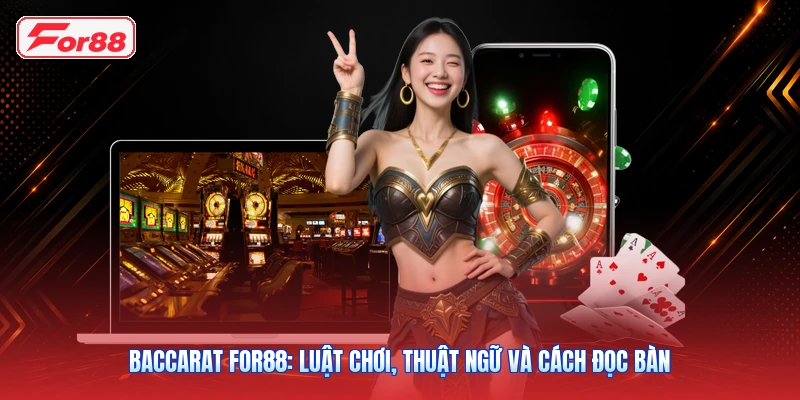 Baccarat FOR88: Luật Chơi, Thuật Ngữ Và Cách Đọc Bàn