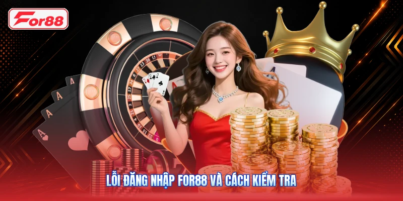 Lỗi Đăng Nhập FOR88 Và Cách Kiểm Tra